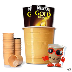 Nescafe Gold Blend White & Sugar (25 or 300)